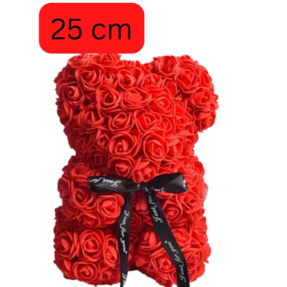 Rose Bear Teddy Bear Elegant Foam Birthday Wedding Valentine's Day Gifts